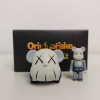 Набір фігурок і автомобіля KAWS x Bearbrick x Takara Tomy Choro-Q сірий (5 см)
