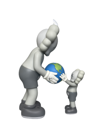 KAWS THE PROMISE Вінілова фігурка Сіра (34см)