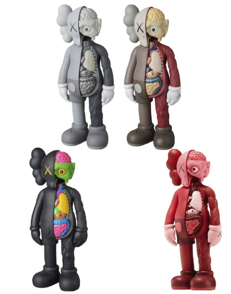 Фигурка Kaws Flayed Companion (Черный) - 28 см Фигурка Kaws Flayed Companion (Черный) - 28 см