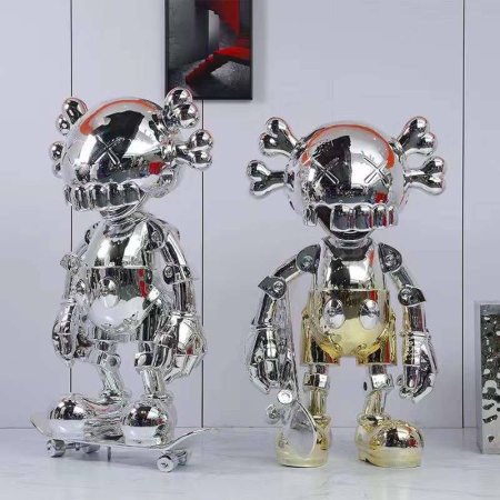 Фігурка KAWS Hajime Sorayama No Future срібний (130см)