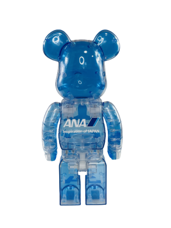 Bearbrick ANA (фігурка з білим літаком) 400% (28см)