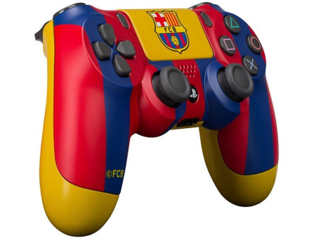 Кастомизированный беспроводной контроллер Dualshock 4 "Барселона Клубный"