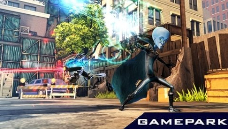 Мегамозг: Синий защитник (PSP)