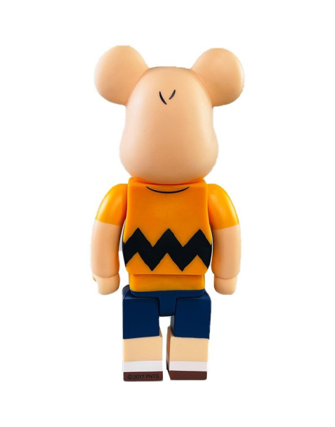 Bearbrick Чарли Браун Peanuts 400% (28см)