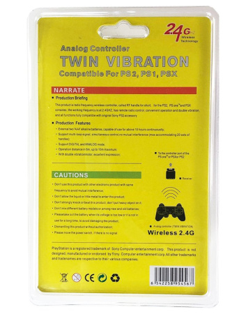Геймпад Беспроводной PlayStation 2 (PS2)