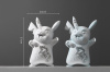 Фигурка Pokemon Pikachu Кристаллизованный Дэниел Аршам (Белый)
