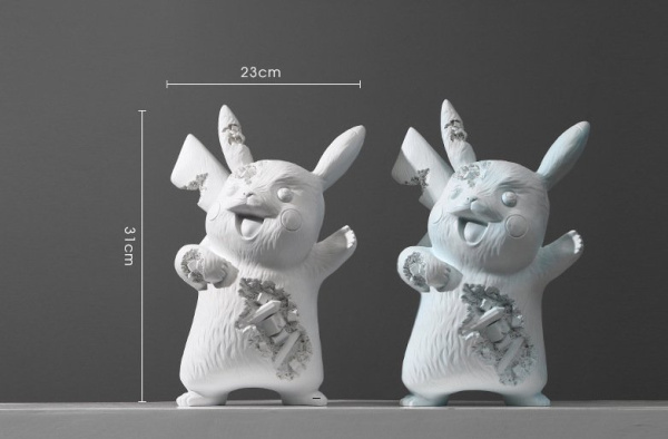 Фигурка Pokemon Pikachu Кристаллизованный Дэниел Аршам (Белый)