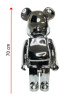 Bearbrick Silver (Серебро) 1000% (70 см)