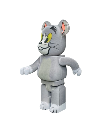 Bearbrick Том і Джеррі: Том Флокі (Оксамитовий) 400% (28см)