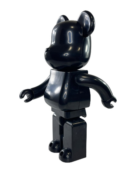 Bearbrick Черный Глянцевый 400% (28см)