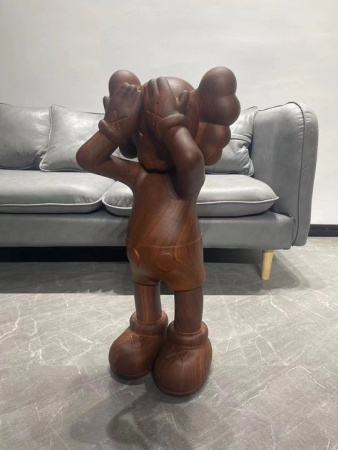KAWS At This Time Деревянная Фигурка - 70 см