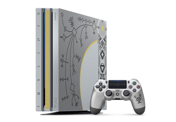 Игровая консоль Sony PlayStation 4 Pro (1TB) God of War Limited Edition + игра God of War