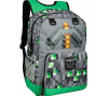 Майнкрафт Рюкзак Кирка Серо-Зеленый