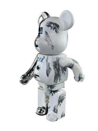 Bearbrick Daniel Arsham & Hajime Sorayama 400% (28 см)