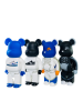 Bearbrick Nike фигурка Беарбрик синий/белый 400% (28см)