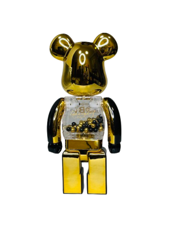 Bearbrick My First Baby Innersect (Черный) 400% (28см)