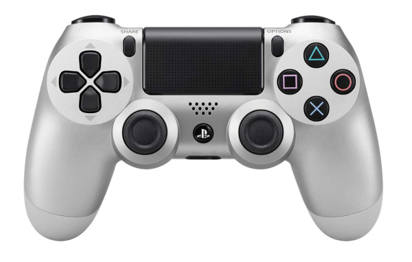 Геймпад Sony DualShock серебро v2  (CUH-ZCT2E)