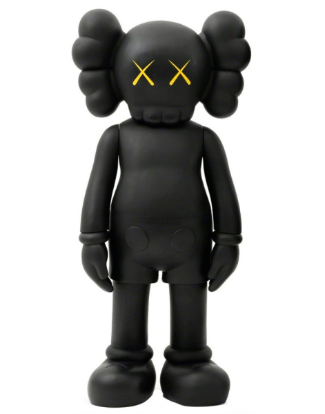 KAWS Companion Open Edition виниловая фигурка (черная) 28 см KAWS Companion Open Edition виниловая фигурка (черная) 28 см
