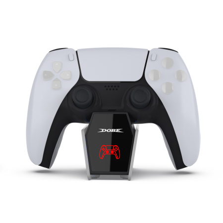 DOBE TP5‑35132 — RGB док‑зарядка PS5 (DualSense/Edge)