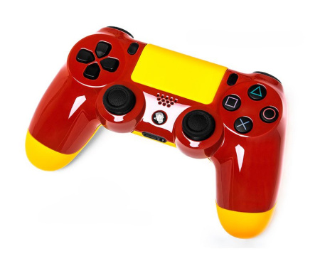 Геймпад DualShock 4 БЫСТРЫЙ И КРАСНЫЙ (PS4)