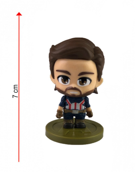 Фигурка Little Captain America (Cars series) 7 см