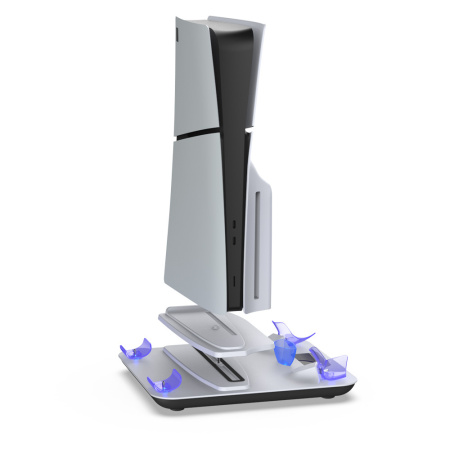 PS5 slim Багатофункціональна охолоджувальна база PSVR2 ручка тримач зарядка + гачок  TP5-3550