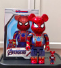 Bearbrick Iron Spider-man Avengers End Game 400% + 100% (28см+7см)