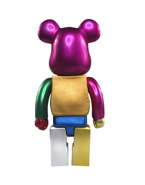 Bearbrick Multi Color Foil Xxv 400% (28 См)
