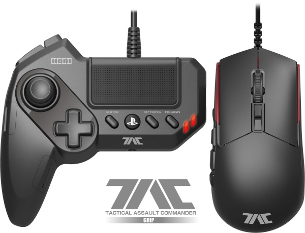 Игровая мышь и Кейпад Hori T.A.C. Grips (PS4-054E)