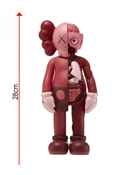 Фигурка Kaws Flayed Companion (Красный) - 28 см Фигурка Kaws Flayed Companion (Красный) - 28 см