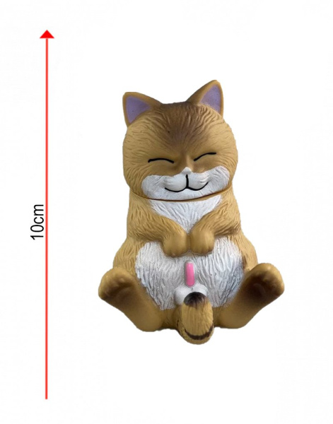 Фигурка Котик Сидячий 10 см N7