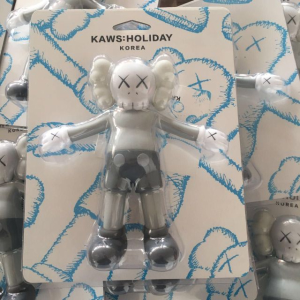 Фигурка KAWS Holiday Korea Companion Bath Toy (серый) - 21cm Фигурка KAWS Holiday Korea Companion Bath Toy (серый) - 21cm