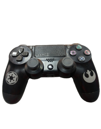 Джойстик Dualshok 4 V2 оригинал Б/У PS4 Star Wars Черный