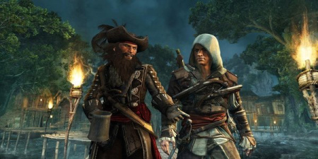 Assassin's Creed IV: Черный флаг (Хиты PlayStation) (PS4)