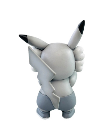 Фигурка Kaws Pikachu Серый (10 см)