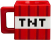 Кружка JINX Minecraft - Plastic TNT Red Mug 290 ml JINX-6222