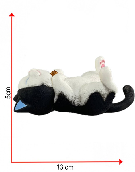 Фигурка Котик Лежачий 5 см N3