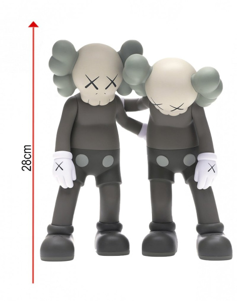 Kaws Along The Way Виниловая Фигурка (Коричневый) - 28 см Kaws Along The Way Виниловая Фигурка (Коричневый) - 28 см