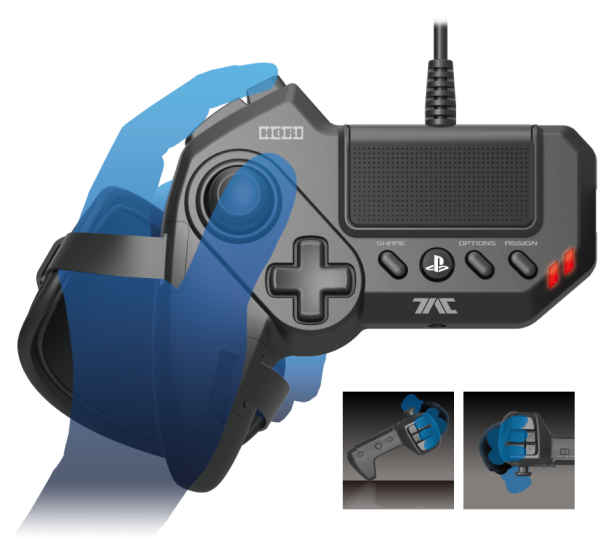 Игровая мышь и Кейпад Hori T.A.C. Grips (PS4-054E)