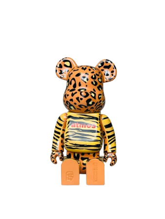 Bearbrick Leopard Atmos (Animal) Фігурка Леопард 400% (28 см)
