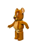 Bearbrick Том і Джеррі: Джеррі Флокі (Оксамитовий) 400% (28см)