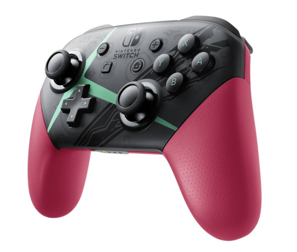 Игровой контроллер Nintendo Switch Pro в стиле Xenoblade Chronicles 2
