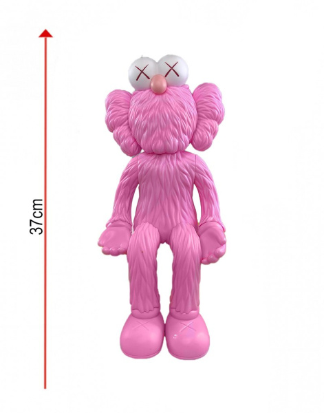 Фигурка KAWS BFF Seeing Lamp (Розовый) - 37 см