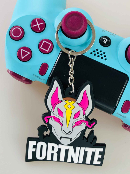 Фортнайт голова (Брелок силіконовий)