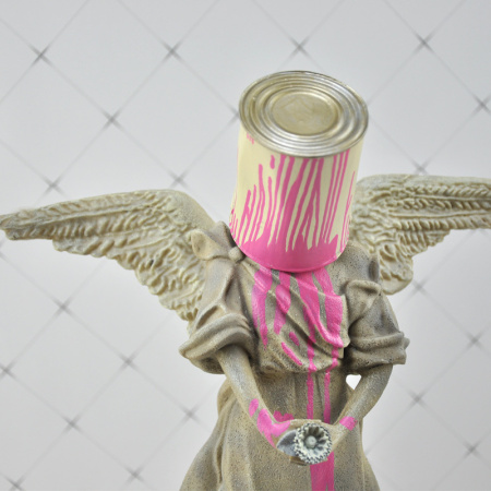 Banksy Paint Bucket Angel Ornament Crafts (Фігурка) 36см