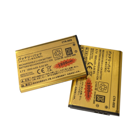 Акумулятор Gold Label CTR-003 для Nintendo Switch Pro, 3DS та New 2DS 1800 маг