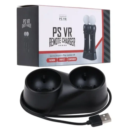 Зарядна станція для 2 контролерів PlayStation Move PS4 / PS VR KJHPSVR-005