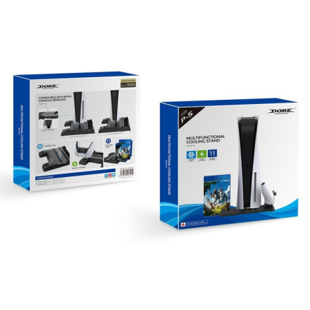 Многофункциональная подставка для PlayStation 5 DOBE TP5-0593 (Черная)