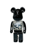 Bearbrick My First Baby (Фігурка Чорно-срібляста) 400% (28 см)