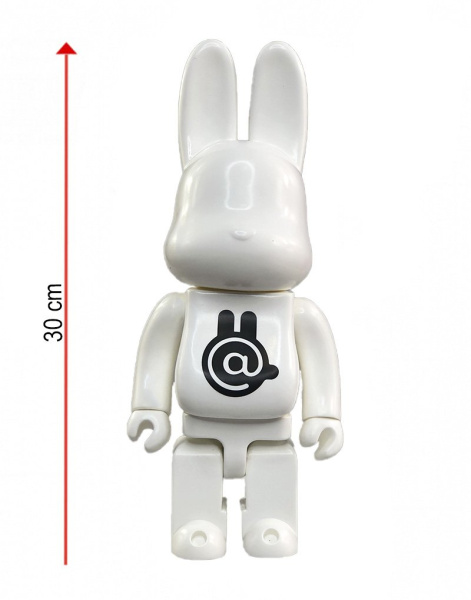 Bearbrick Rabbit  WHITE 400% (30 см)
